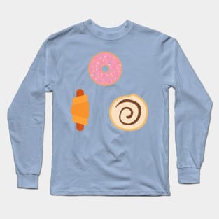 Donut Shop Goodies Long Sleeve T-Shirt